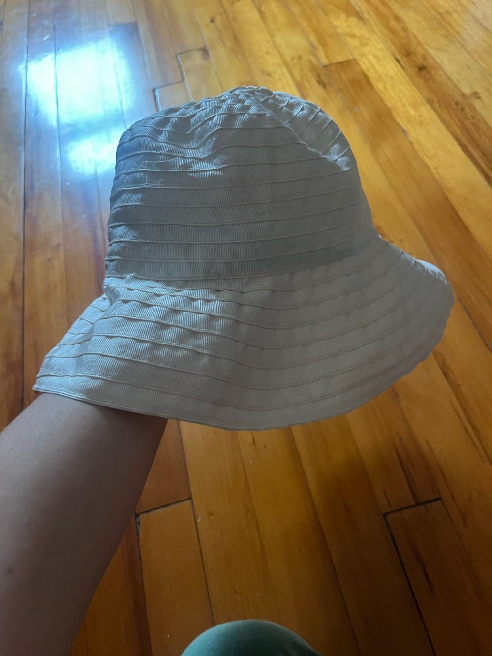 Vintage Michiko Koshino London Cream Bucket Hat